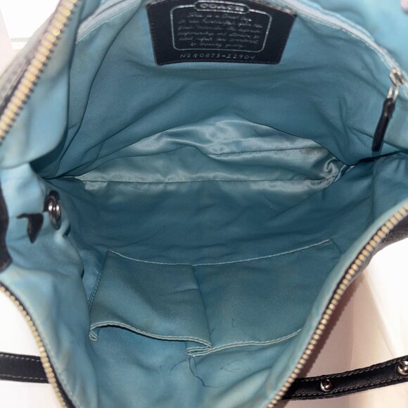 Black Coach Tote Bag - Picture 4 of 5